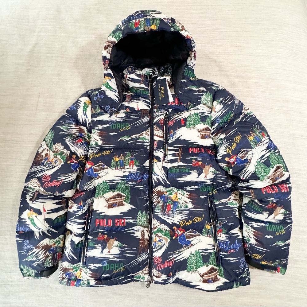 Polo Ralph Lauren Water Repellent Quilted Polo Ski 1967 Down Jacket 🔥🔥👀